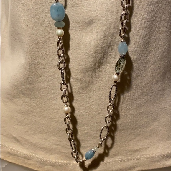 David Yurman 51” Random Bijoux Figaro link chain - Picture 14 of 16